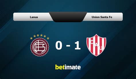 lanus vs union santa fe